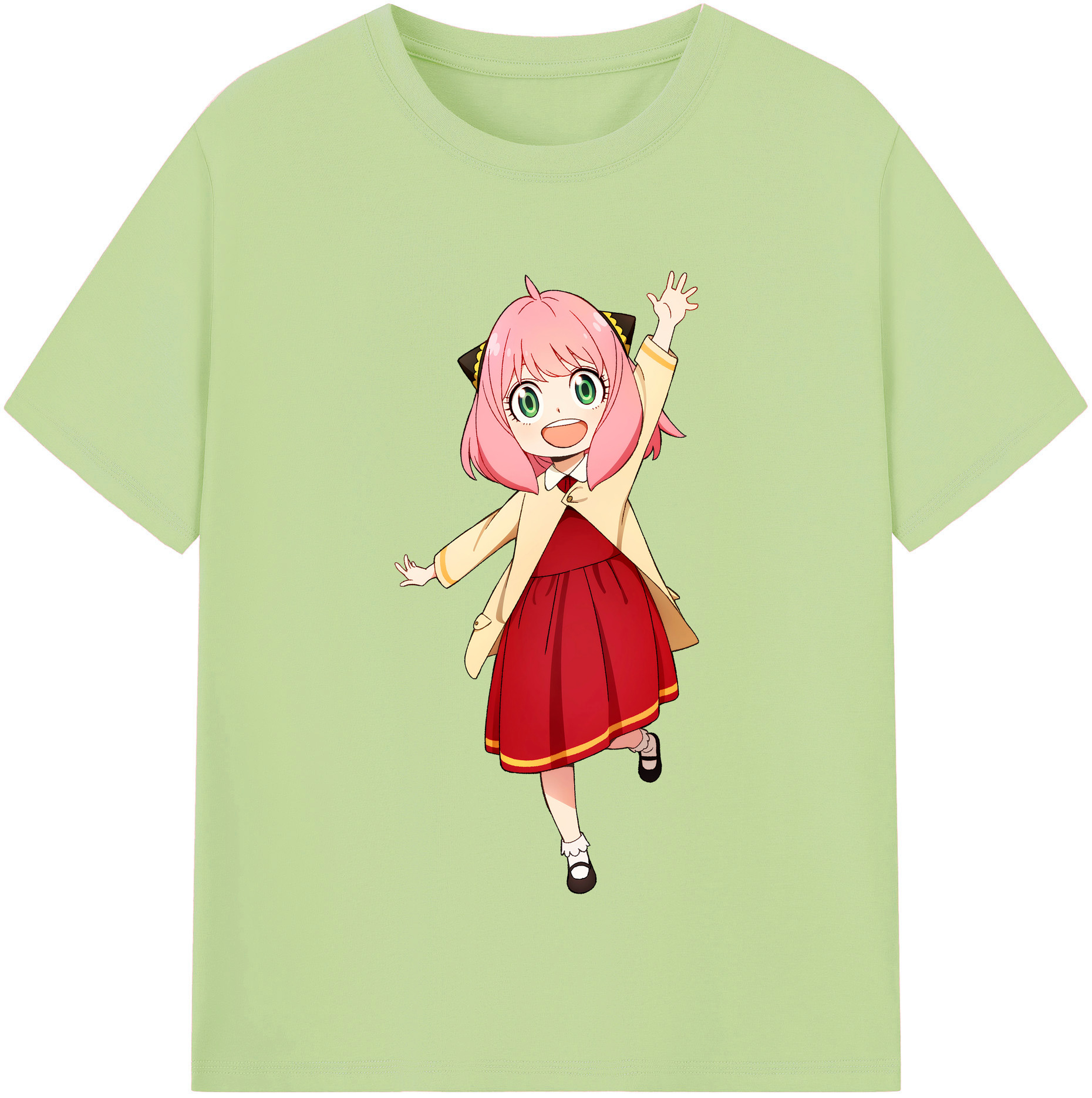 （画像用） SPY×FAMILY间谍家家酒 綿100％半袖Tシャツ（フロントプリント）